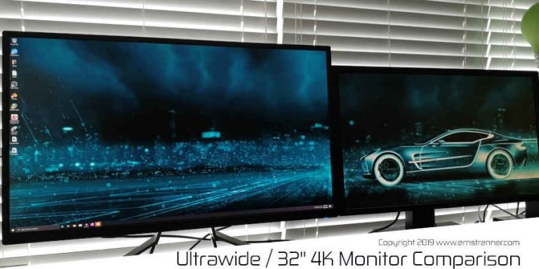 ultrawide 4k monitor screen dimensions