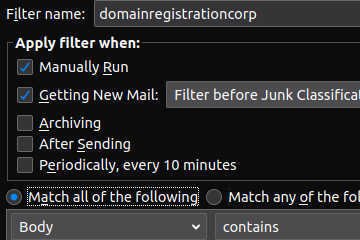domainregistrationcorp spam filter